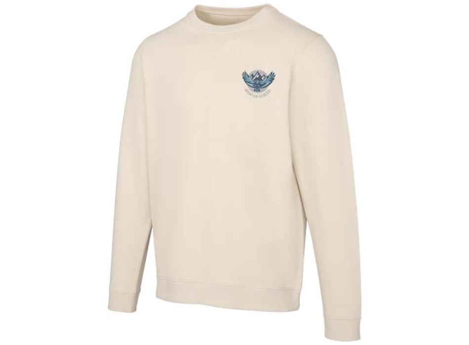 Maglione a girocollo unisex in tessuto biologico riciclato certificato OCS da 280 g/m² Jasper FullGadgets.com