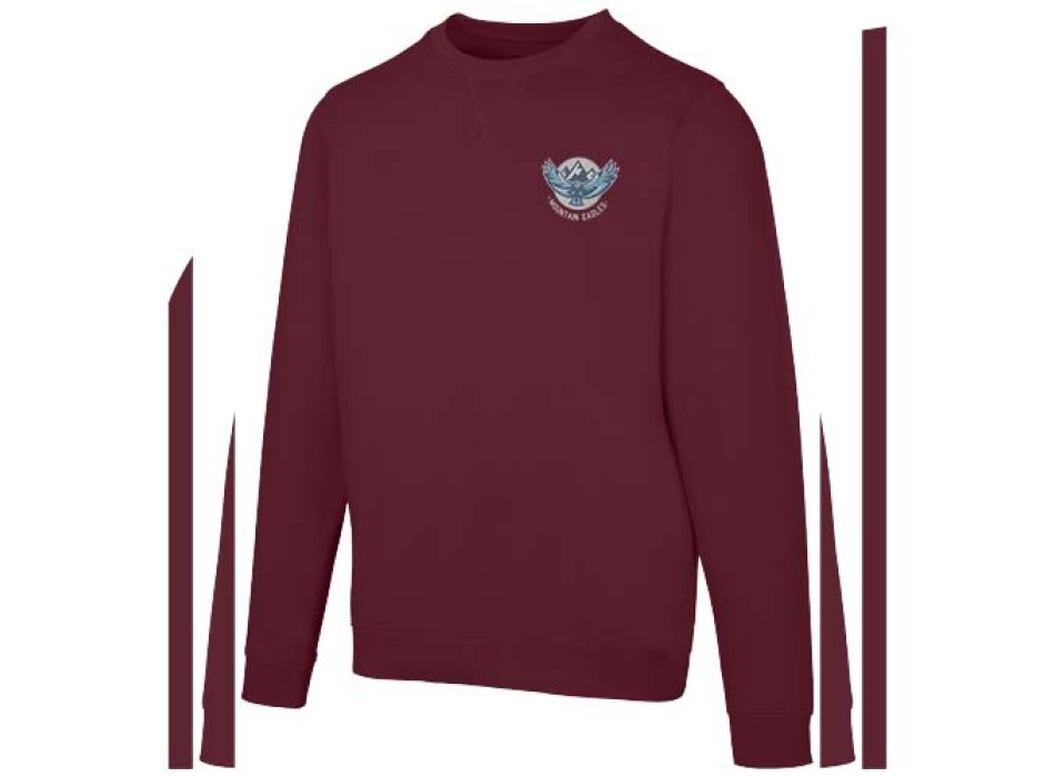 Maglione a girocollo unisex in tessuto biologico riciclato certificato OCS da 280 g/m² Jasper FullGadgets.com