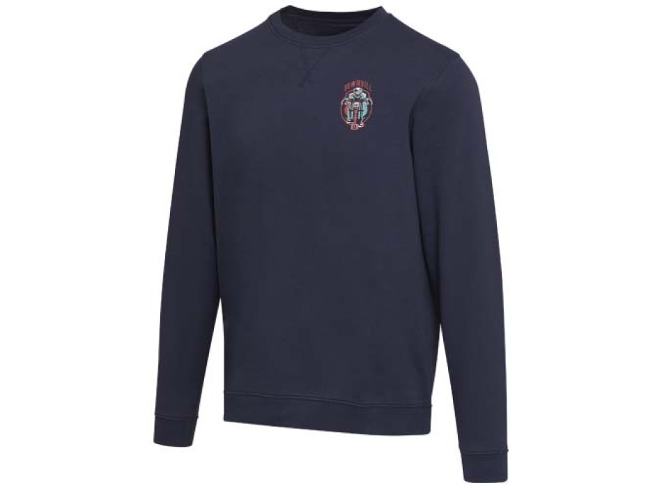 Maglione a girocollo unisex in tessuto biologico riciclato certificato OCS da 280 g/m² Jasper FullGadgets.com