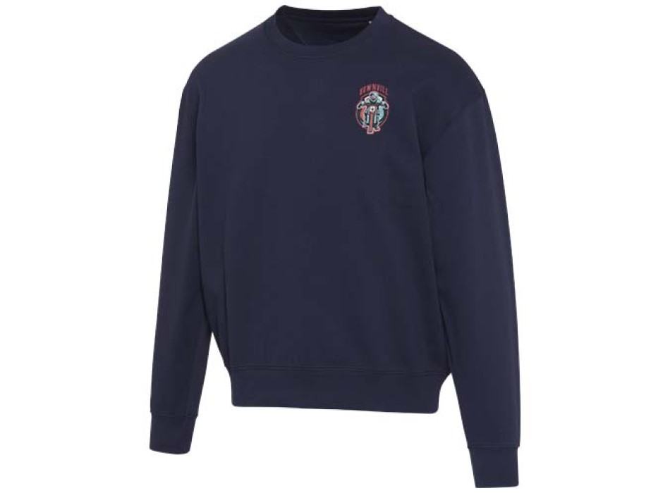 Maglione unisex a girocollo in cotone biologico certificato OCS da 280 g/m² Boris FullGadgets.com
