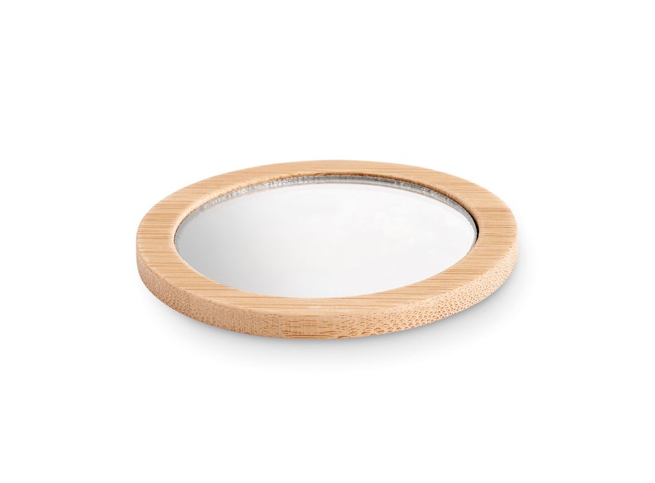 MALAY - Specchio da trucco in bamboo FullGadgets.com