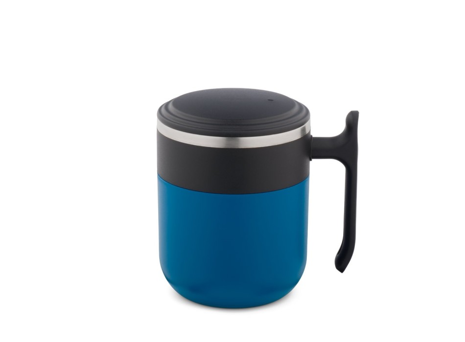 MALDINI. Tazza da viaggio con parete interna in acciaio inox e finitura opaca, 400 mL FullGadgets.com