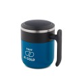 MALDINI. Tazza da viaggio con parete interna in acciaio inox e finitura opaca, 400 mL FullGadgets.com