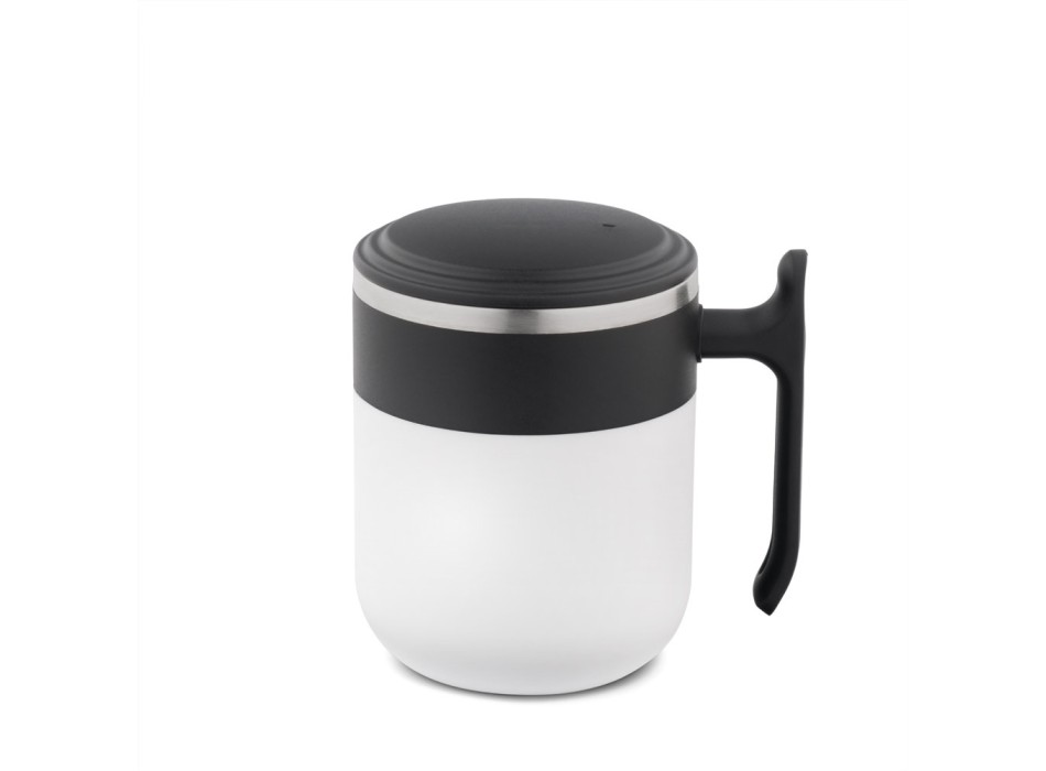 MALDINI. Tazza da viaggio con parete interna in acciaio inox e finitura opaca, 400 mL FullGadgets.com