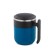 MALDINI. Tazza da viaggio con parete interna in acciaio inox e finitura opaca, 400 mL