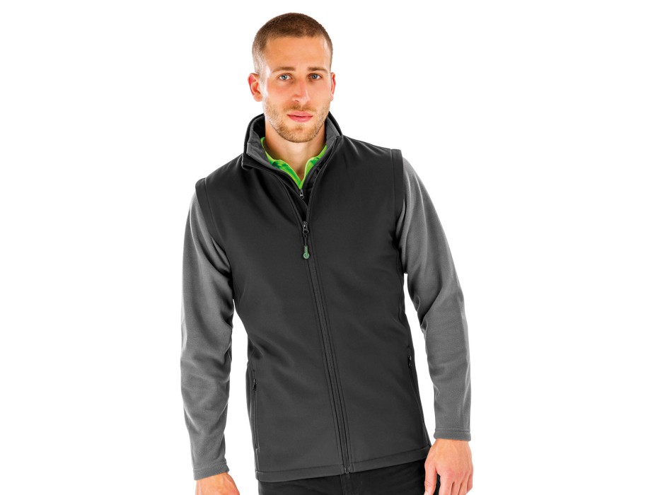 MAN.REC.SOFTSH.BODYWARMER100%P FullGadgets.com