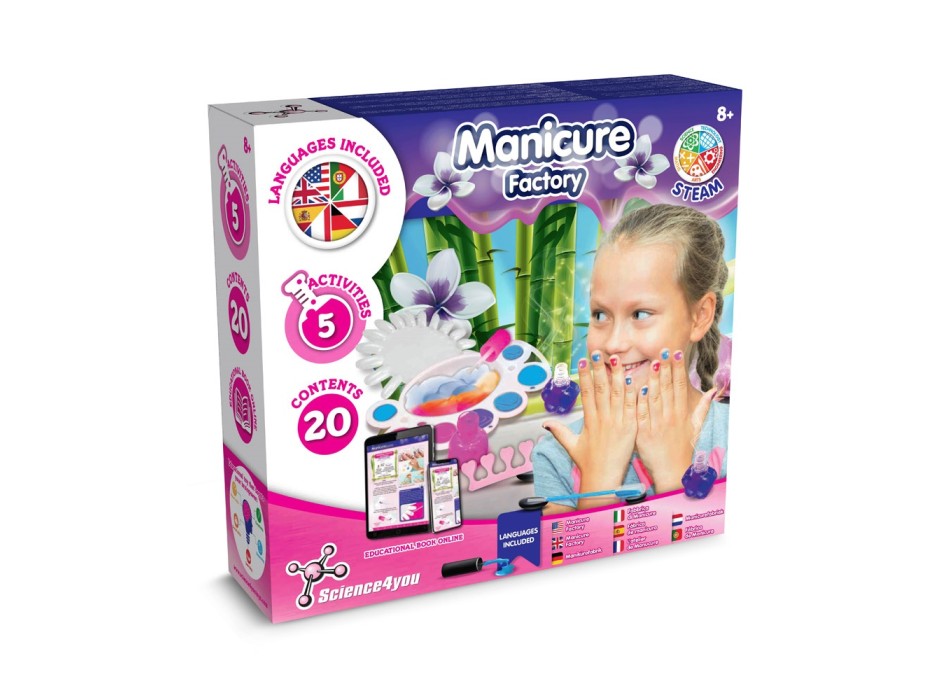 MANICURE STUDIO. Fabbrica di manicure ideale per bambini FullGadgets.com