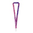MANILA. Lanyard per sublimazione in poliestere con moschettone FullGadgets.com