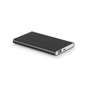 MARCET. Power bank slim da 4'000 mAh in ABS riciclato (70% rABS) e alluminio riciclato (30% rAL) FullGadgets.com
