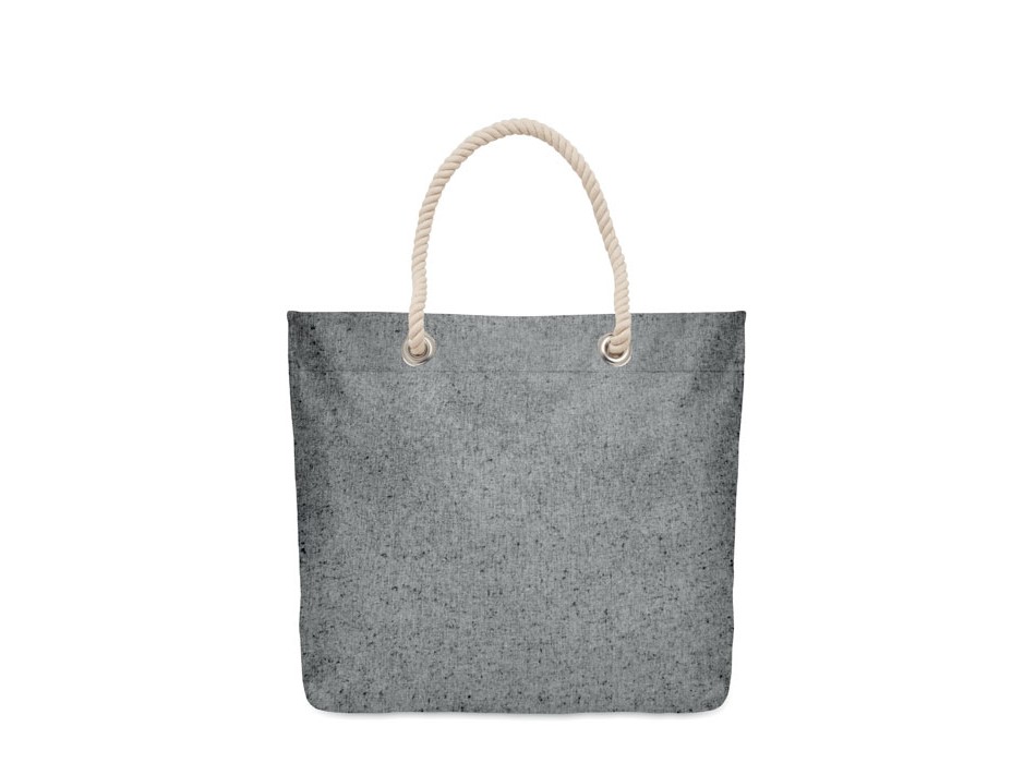 Borsa Da Spiaggia In Poliestere E Paglia Con Chiusura Zip - Capiente E Alla Moda