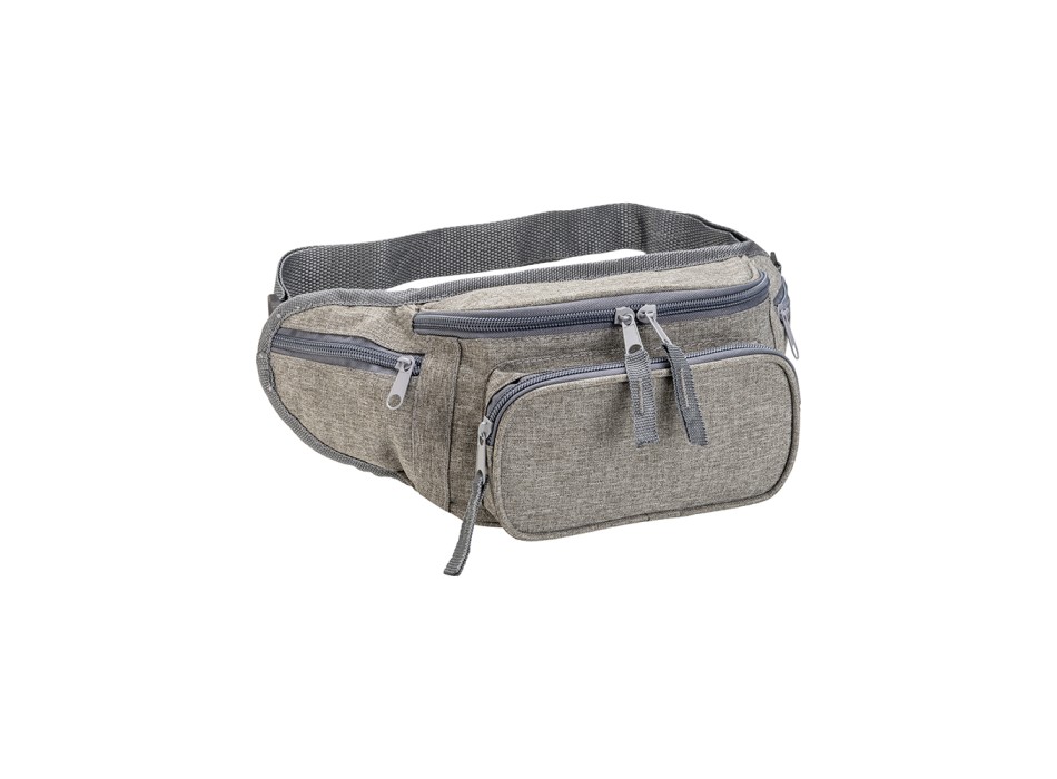 Marsupio in poliestere 600D con 5 tasche e cintura regolabile con chiusura a clip FullGadgets.com