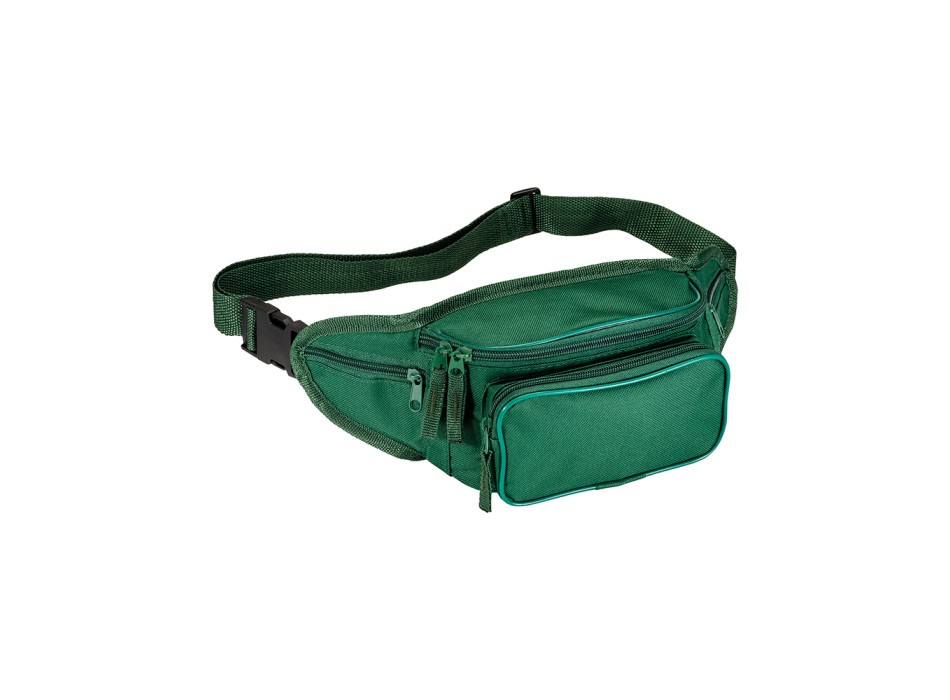 Marsupio in poliestere 600D con 5 tasche e cintura regolabile con chiusura a clip FullGadgets.com