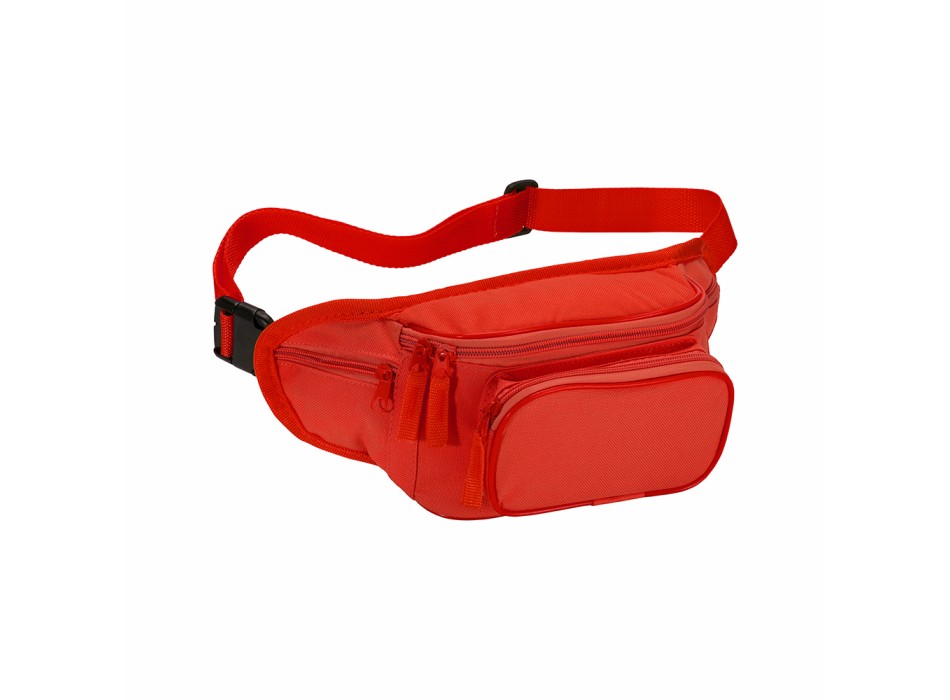 Marsupio in poliestere 600D con 5 tasche e cintura regolabile con chiusura a clip FullGadgets.com