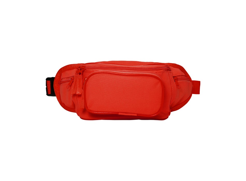 Marsupio in poliestere 600D con 5 tasche e cintura regolabile con chiusura a clip FullGadgets.com