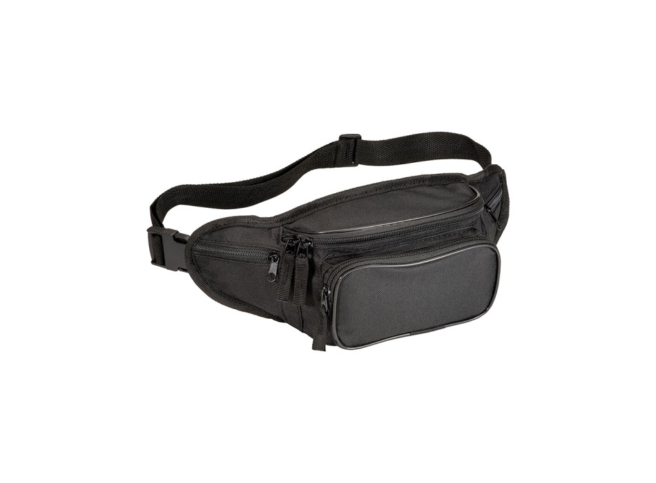 Marsupio in poliestere 600D con 5 tasche e cintura regolabile con chiusura a clip FullGadgets.com