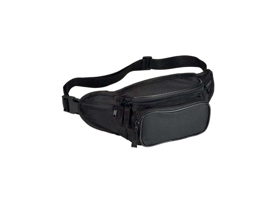 Marsupio in poliestere 600d con 5 tasche e cintura regolabile con chiusura a clip FullGadgets.com