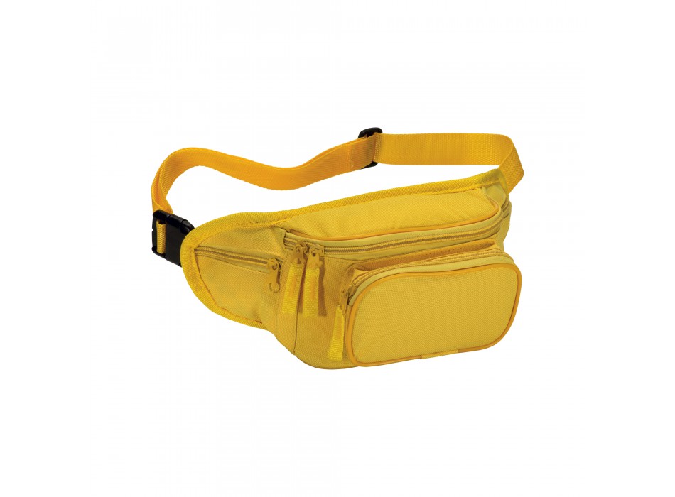 Marsupio in poliestere 600d con 5 tasche e cintura regolabile con chiusura a clip FullGadgets.com