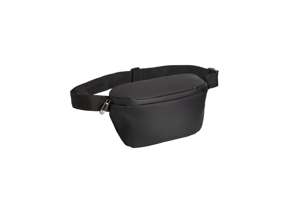 Marsupio in soft Pu water resistant con cintura regolabile. Cerniera zip water resistant FullGadgets.com