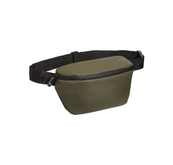 Marsupio in soft Pu water resistant con cintura regolabile. Cerniera zip water resistant FullGadgets.com