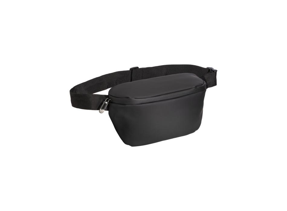 Marsupio in soft Pu water resistant con cintura regolabile. Cerniera zip water resistant FullGadgets.com