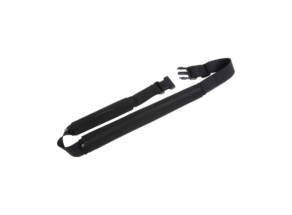 Marsupio slim in tessuto spandex elastico, con 2 tasche e cintura regolabile FullGadgets.com