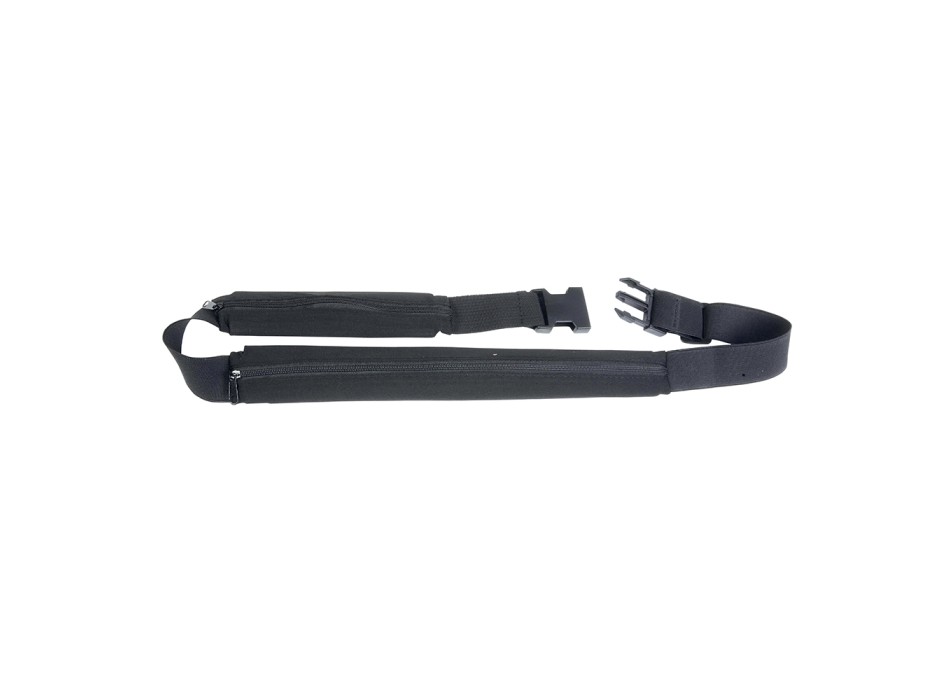 Marsupio slim in tessuto spandex elastico, con 2 tasche e cintura regolabile FullGadgets.com