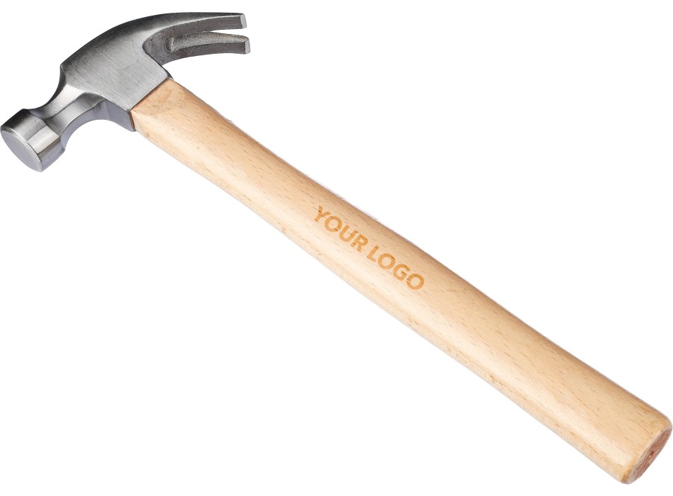 Martello ad artiglio in legno di faggio Asha FullGadgets.com