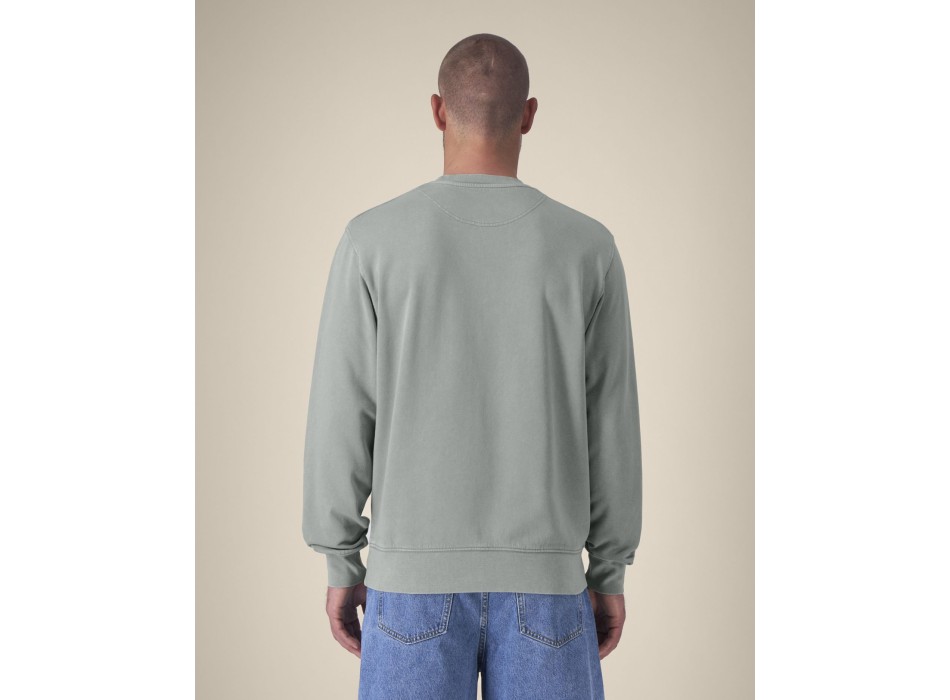 Matcher Vintage - La felpa girocollo unisex garment dyed dalla vestibilità media FullGadgets.com