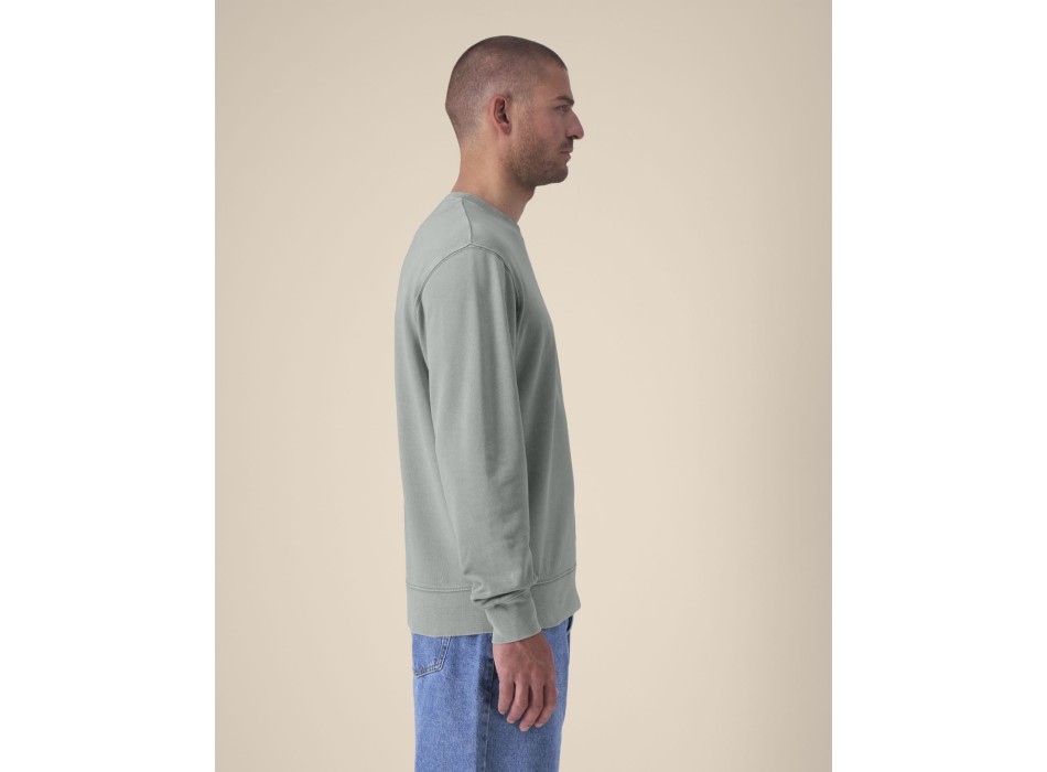 Matcher Vintage - La felpa girocollo unisex garment dyed dalla vestibilità media FullGadgets.com