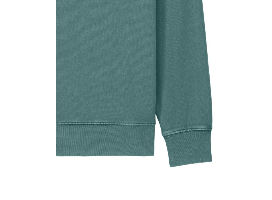 Matcher Vintage - La felpa girocollo unisex garment dyed dalla vestibilità media FullGadgets.com