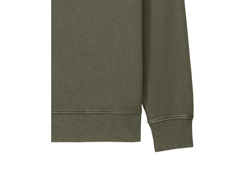 Matcher Vintage - La felpa girocollo unisex garment dyed dalla vestibilità media FullGadgets.com