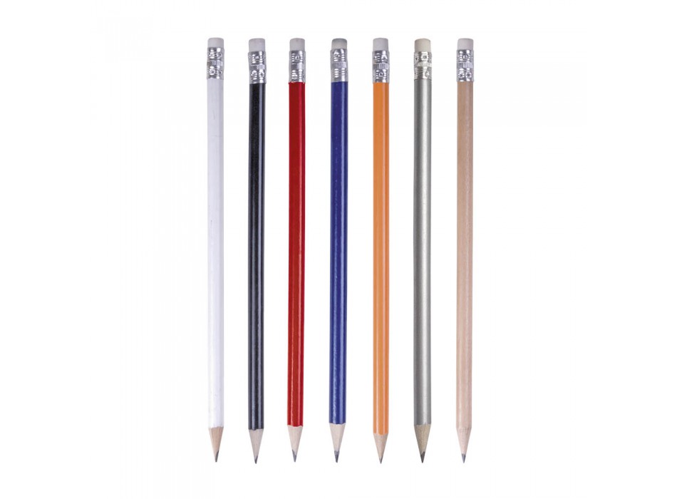 Matita cilindrica temperata con gomma FullGadgets.com