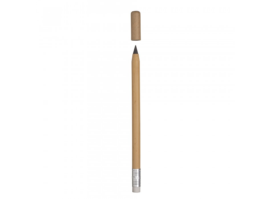 Matita  in bambù a lunga durata con gommino FullGadgets.com