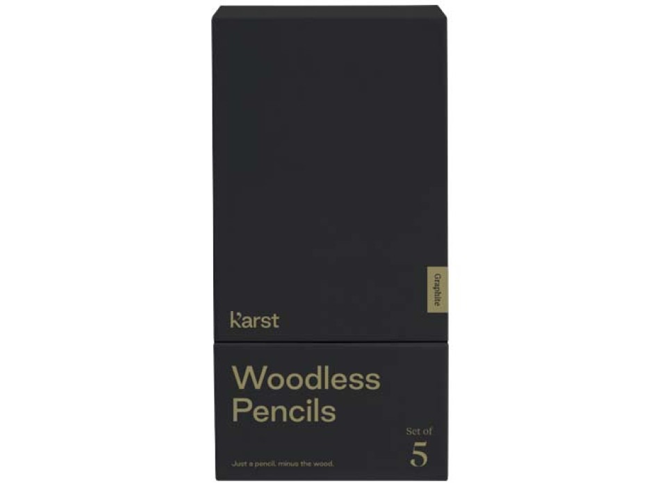 Matite Karst® 2B in grafite senza legno confezione da 5 FullGadgets.com