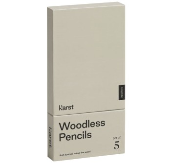 Matite Karst® 2B in grafite senza legno confezione da 5 FullGadgets.com