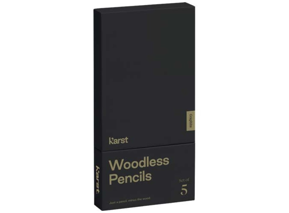 Matite Karst® 2B in grafite senza legno confezione da 5 FullGadgets.com