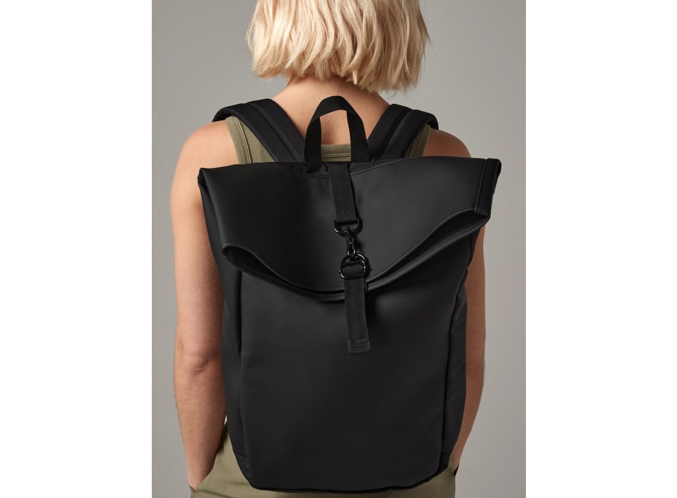 Matte PU Roll-Top Backpack FullGadgets.com