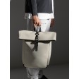 Matte PU Roll-Top Backpack FullGadgets.com
