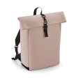 Matte PU Roll-Top Backpack FullGadgets.com