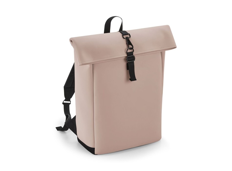 Matte PU Roll-Top Backpack FullGadgets.com