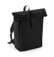 Matte PU Roll-Top Backpack FullGadgets.com