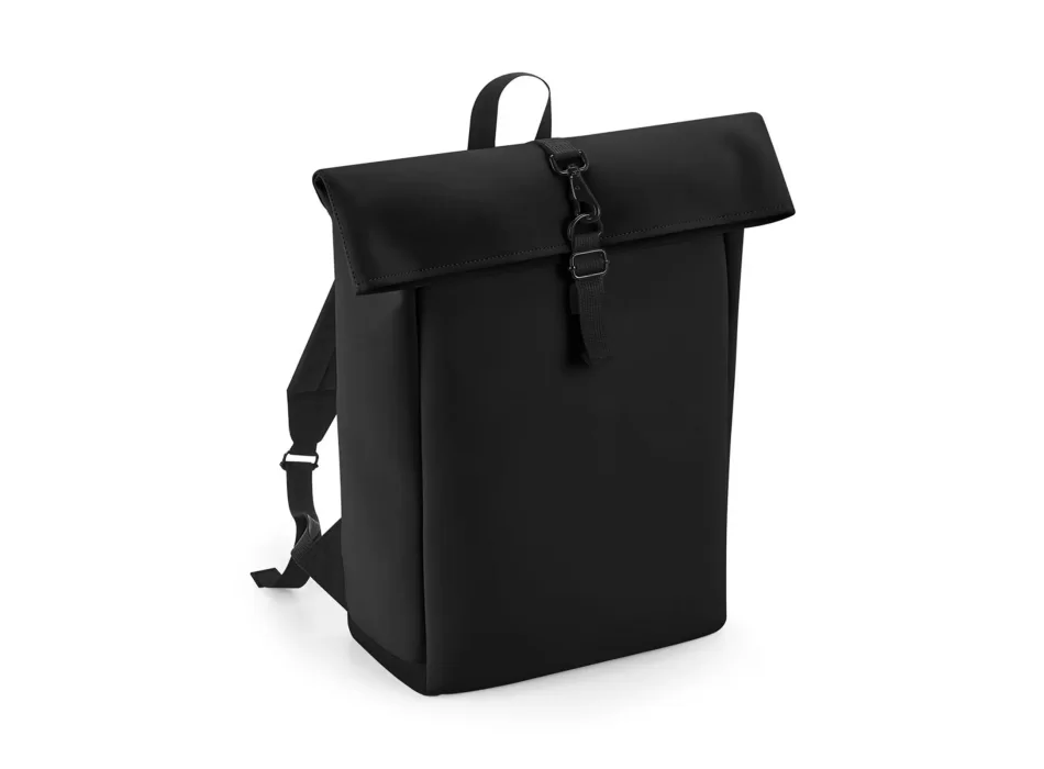 Matte PU Roll-Top Backpack FullGadgets.com