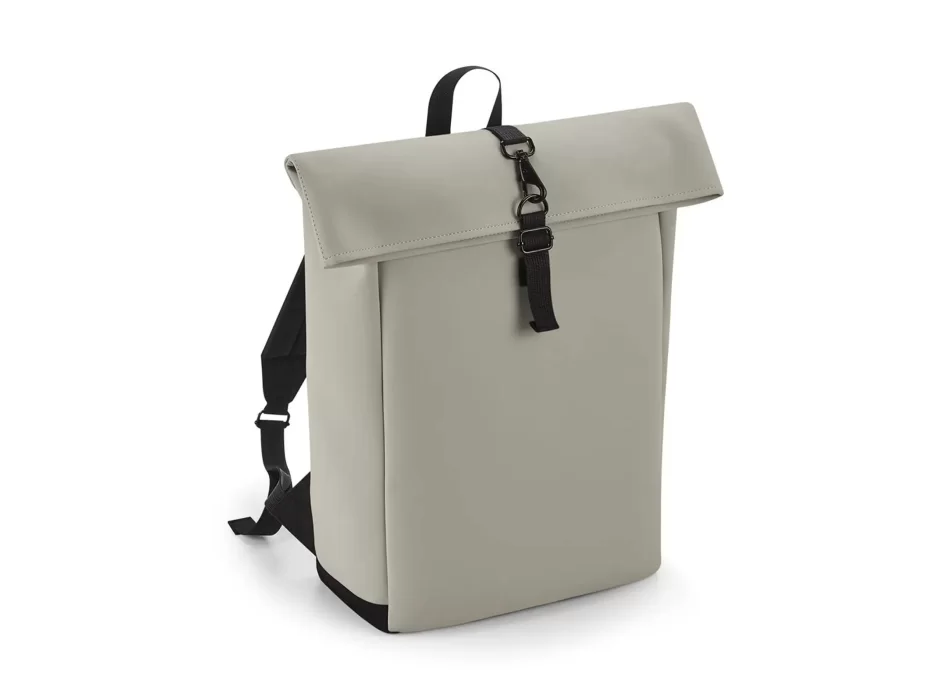 Matte PU Roll-Top Backpack FullGadgets.com
