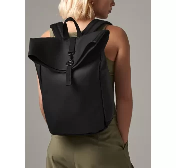 Matte PU Roll-Top Backpack FullGadgets.com