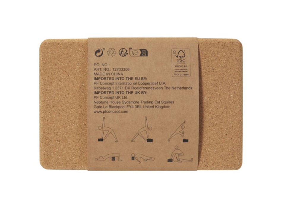 Mattoncino per yoga in sughero Trikona FullGadgets.com