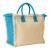 Maxi borsa in cotone da 450 g/m&sup2;. Dotata di chiusura a zip e tasca interna