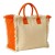 Maxi borsa in cotone da 450 g/m&sup2;. Dotata di chiusura a zip e tasca interna
