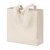 Maxi shopper in cotone riciclato da 280 g/m2 naturale con manici e base colorati