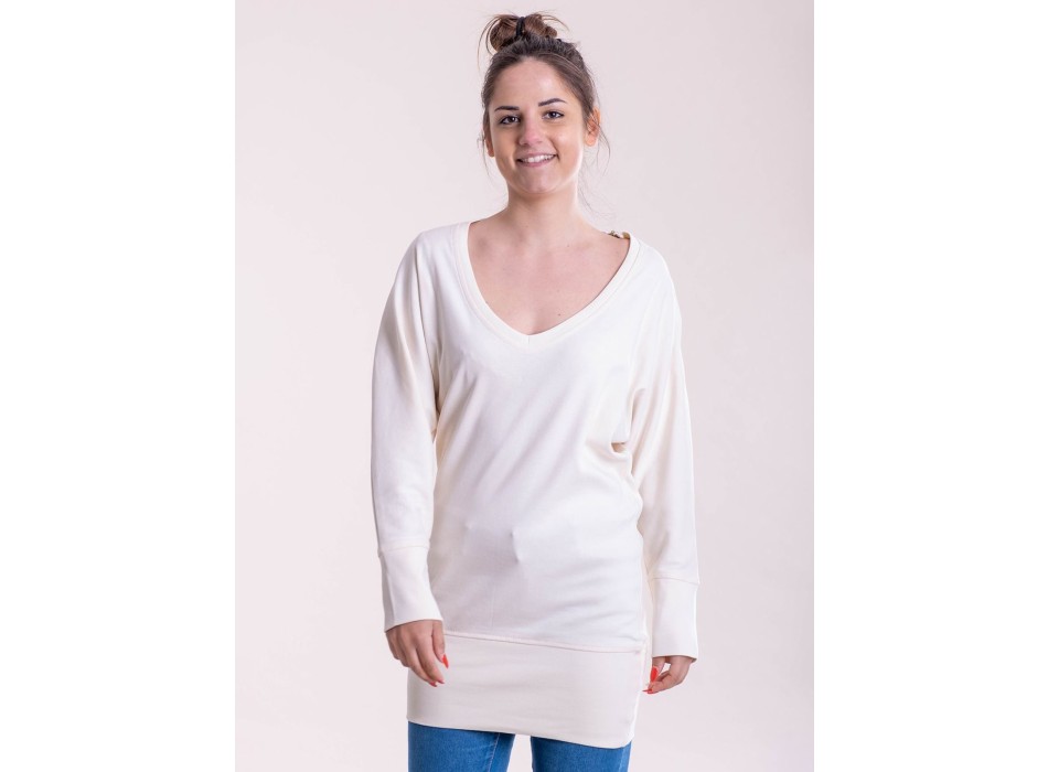 Maxi felpa donna a V FullGadgets.com