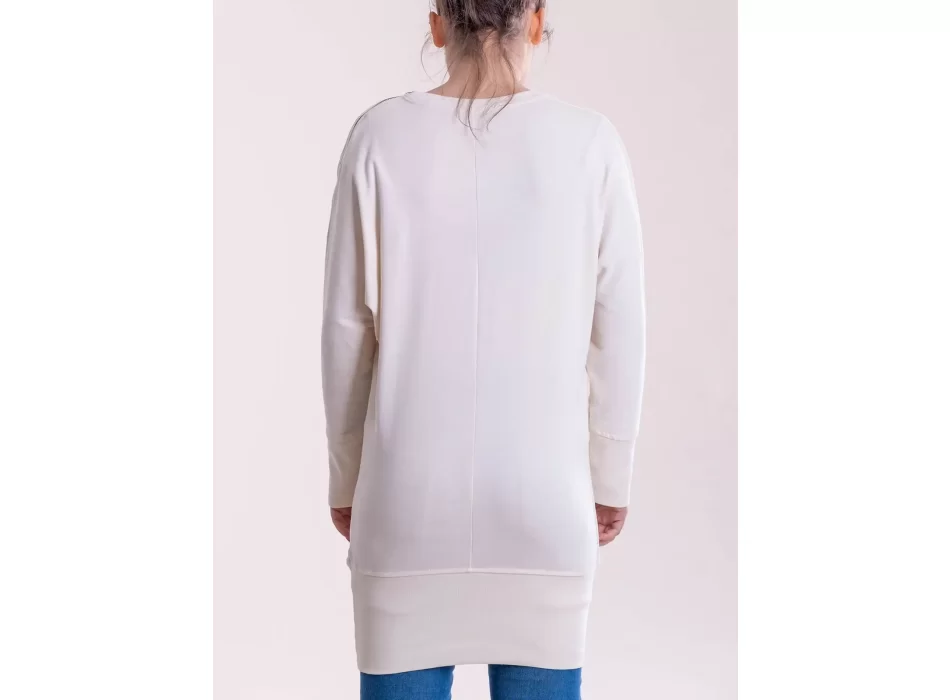 Maxi felpa donna a V FullGadgets.com